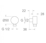 Шланговое подключение 999002ARD