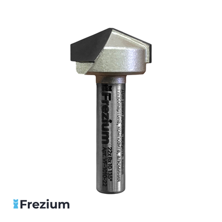 Галтельная фреза по дереву "Frezium" 22x8x10 135 градусов; VF-1010-22