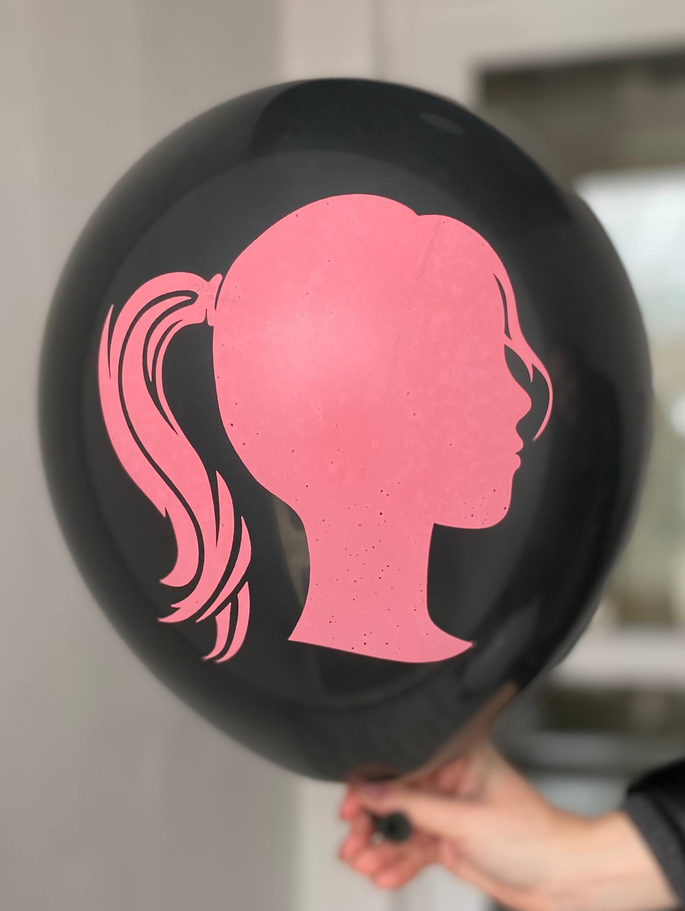 Воздушный шар с рисунком С днём рождения, Барби Barbie 35см ПАЛИТРА №4352