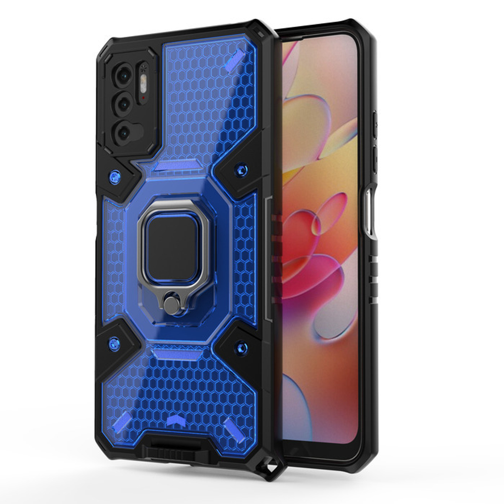 Противоударный чехол с Innovation Case c защитой камеры для Xiaomi Poco M3 Pro / Redmi Note 10 5G