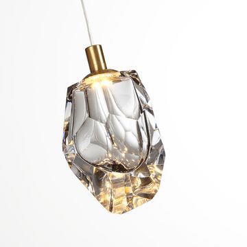 Подвес 4W 3000K 7114/4LC бронзовый/прозрачный GEMME Odeon Light