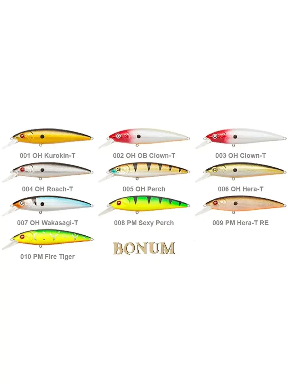 Воблер GAD BONUM 75F-SR 75 мм 6.6 гр 0.5-0.8 010 плавающий