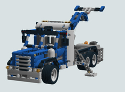 LEGO Technic: Контейнеровоз 8052 — Container Truck — Лего Техник