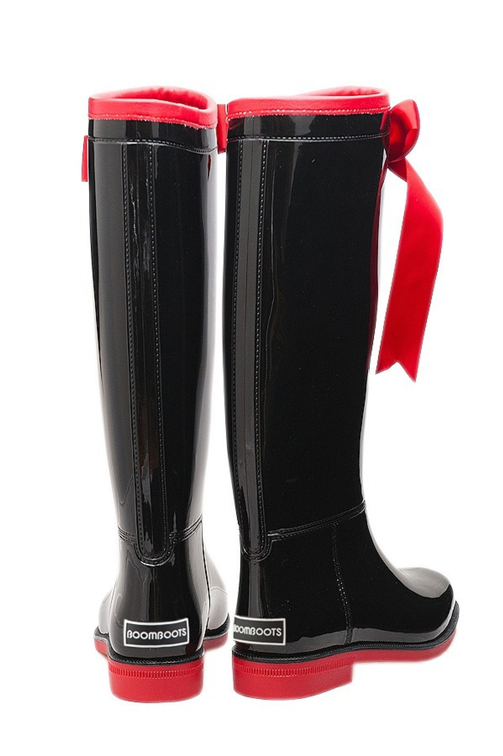 Сапоги BoomBoots Black&Red (с утеплителем)