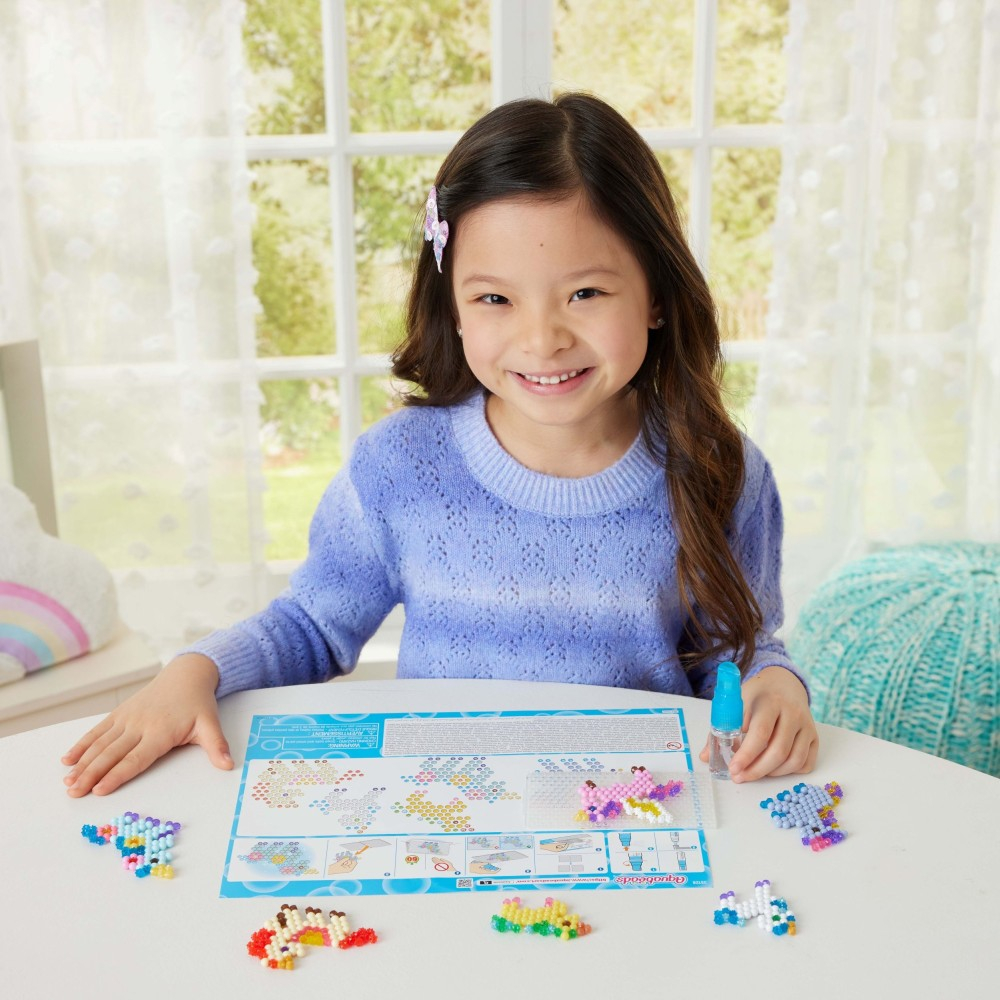 Aquabeads - Коралловые БАЙКОВЫЙ ЕДИНОРОГ 500 элементов 35128