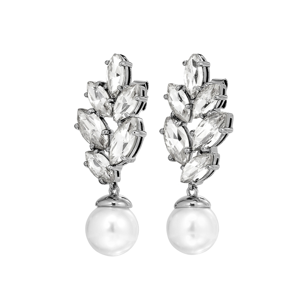 Серьги Dyrberg Kern BALETE SS CRYSTAL_WHITE PEARL 470028