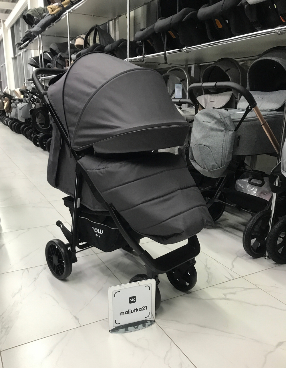 Коляска детская MOWBaby "RIDE" RA082 Carbon