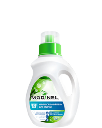Гель для стирки Morinel, 1 л, для любого тип белья