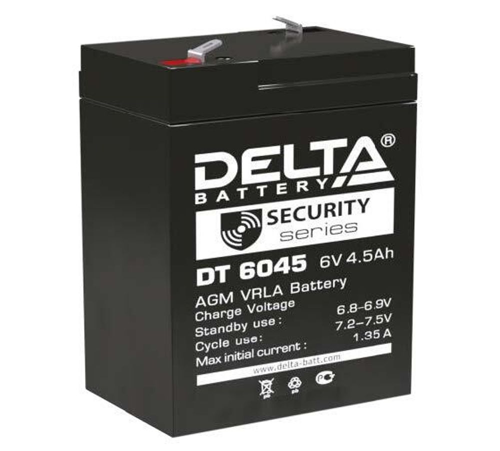 DT 6045 аккумулятор Delta