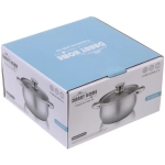 Кастрюля из нержавеющей стали OLIVIA 2,7л, индукция, DH12-18