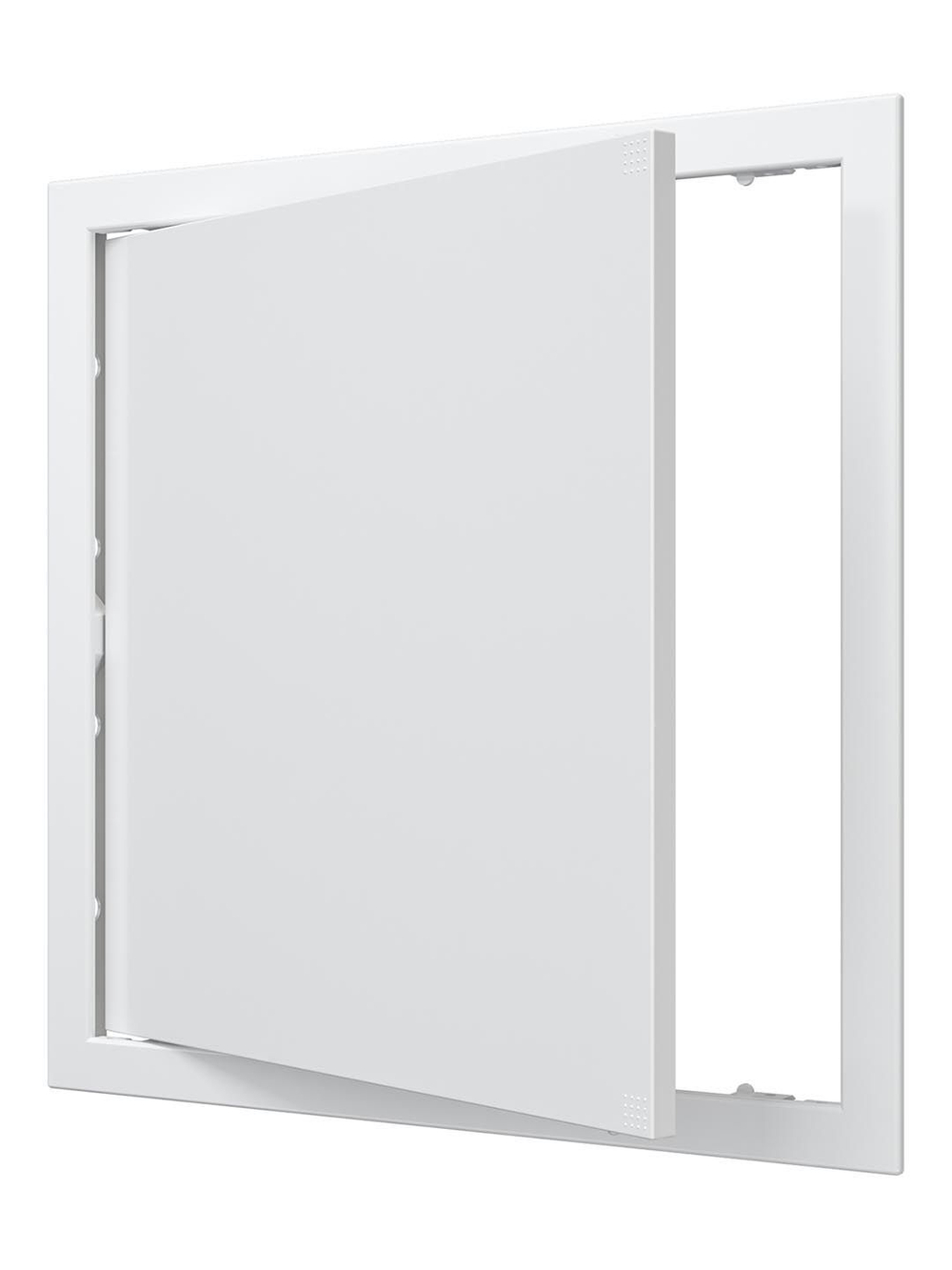 Люк ревизионный AD фланец 346х346 нажимной 368х368 пластик AURAMAX