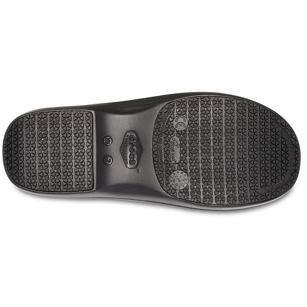 Женские черные сабо для работы CROCS Women's Neria Pro II Clog