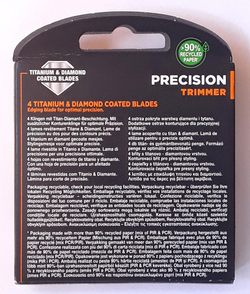 Wilkinson Sword кассеты Quattro Titanium Precision Trimmer 8шт