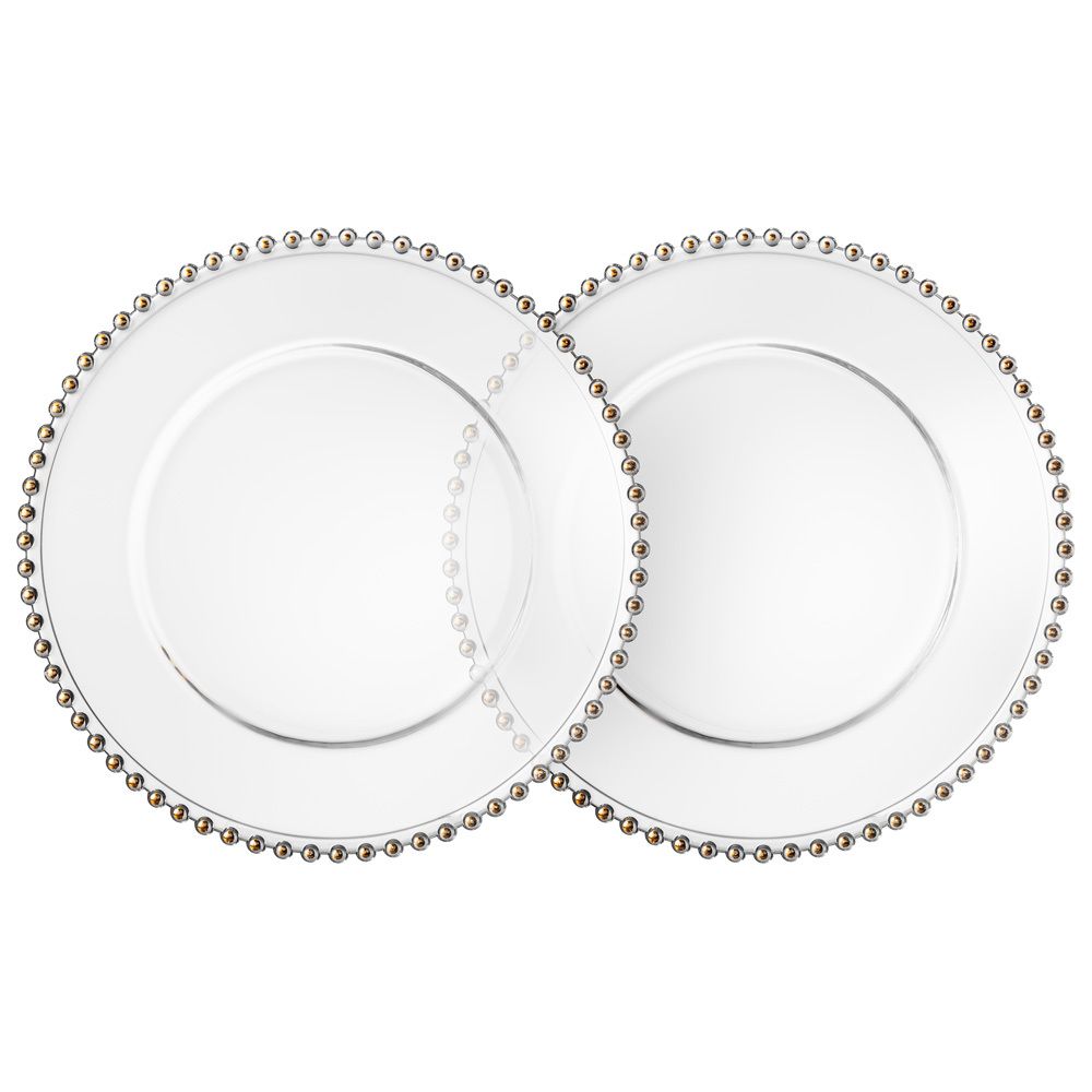 НАБОР ТАРЕЛОК "GOLDEN CHARM", 2 ШТ./28 СМ