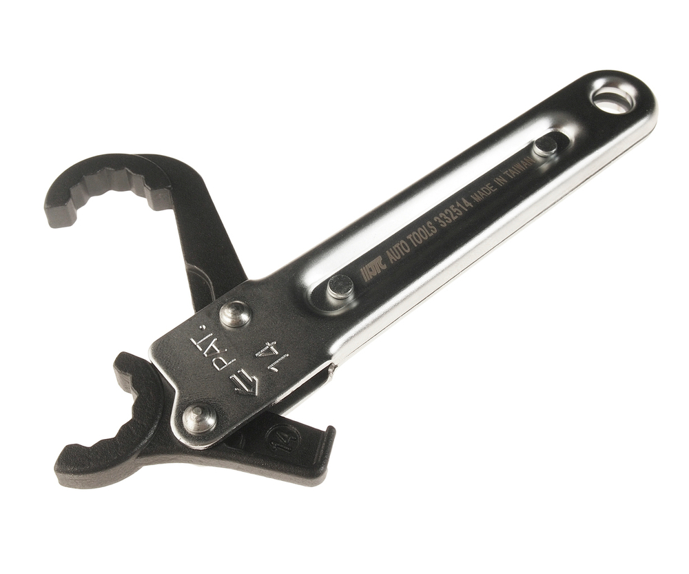 Ключ раскрывающийся 14мм 12-ти гранный L=150мм с трещоткой JTC