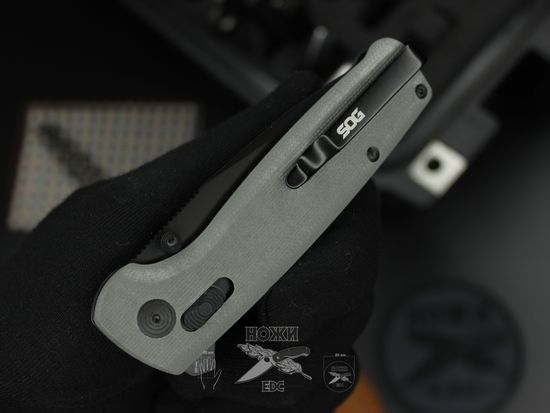 Складной нож SOG TM1038 Terminus XR G10 c клинком из стали D2, рукоять G10