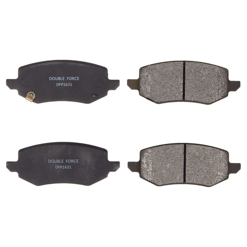Колодки тормозные дисковые задние Double Force Заменён на арт. DFP1630 DFP1631