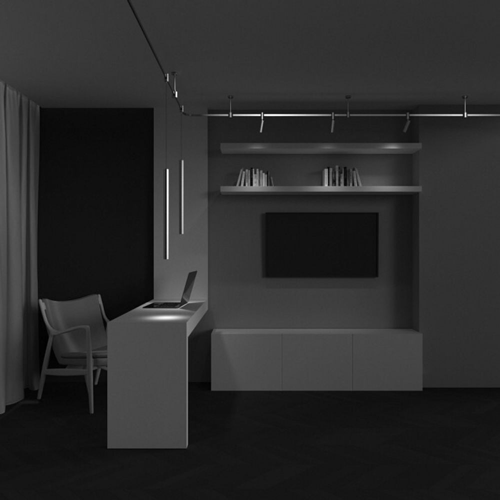 Подвесной светильник Maytoni Focus Led TR156-1-5W3K-PT