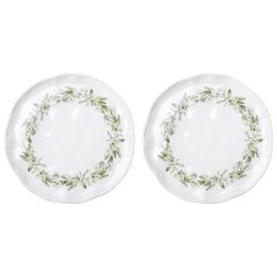 НАБОР ТАРЕЛОК ОБЕДЕННЫХ LEFARD "APPLE GARDEN" 2 ШТ. 25,5*2,5 СМ