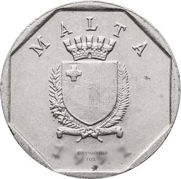 5 центов 1991-2007 Мальта
