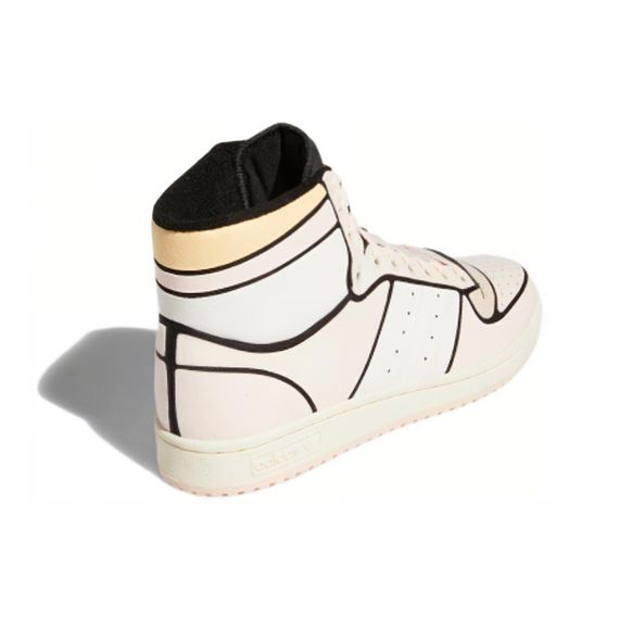 adidas originals Top ten Винтажные баскетбольные кроссовки Высокие Топ Унисекс