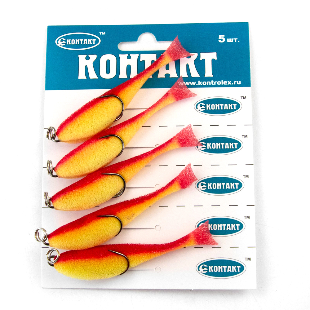 Поролоновая рыбка (двойник) Контакт (8см)