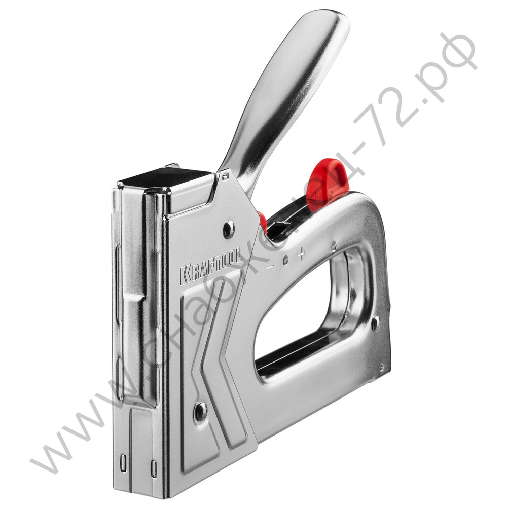 KRAFTOOL HARD-53 тип 53 (A/10/JT21) 23GA(6-16мм)/300/500, стальной рессорный степлер (3180)