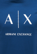 Armani Exchange Футболка с принтом - Синий