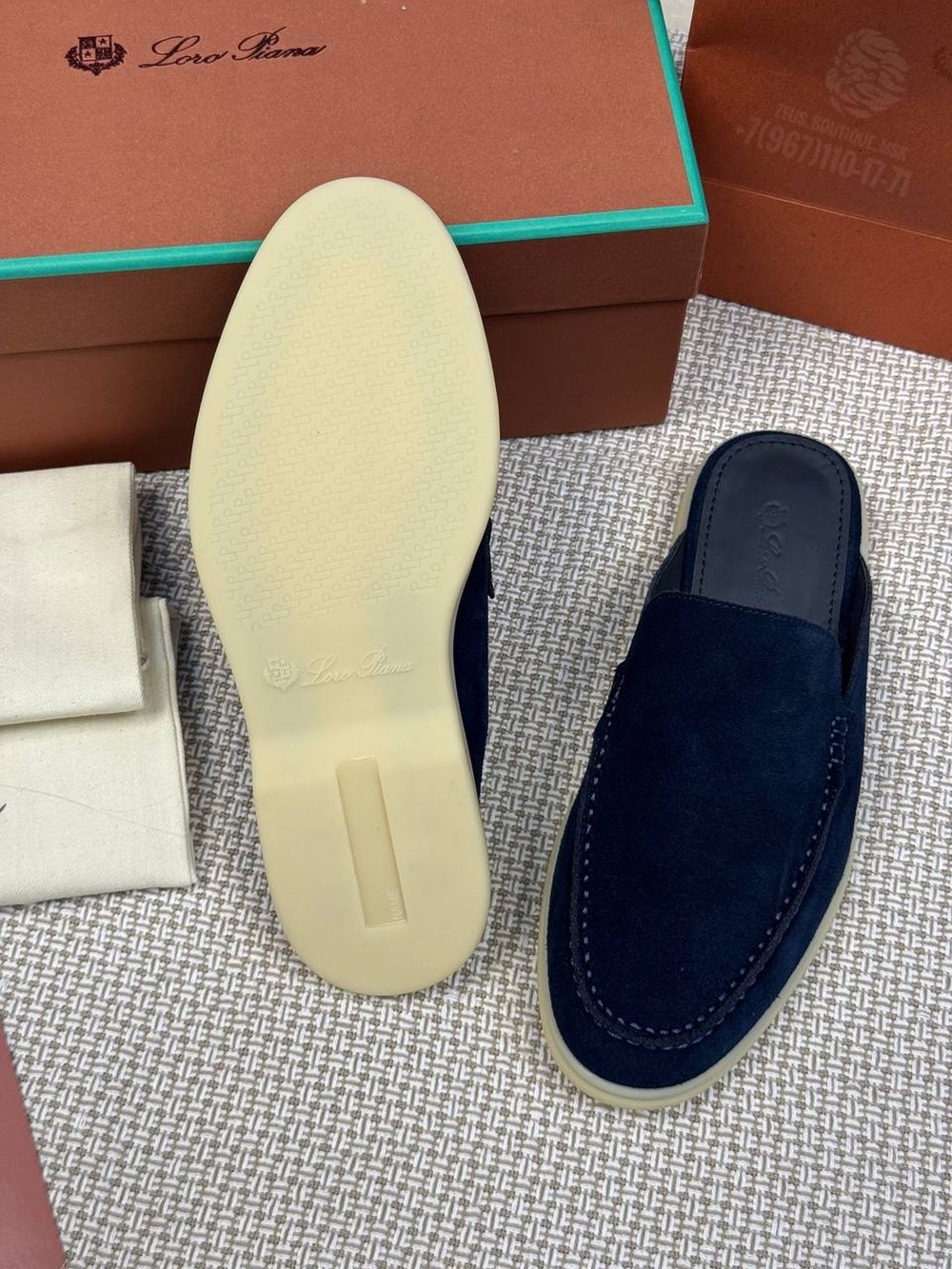 Мюли Loro Piana Babouche Walk