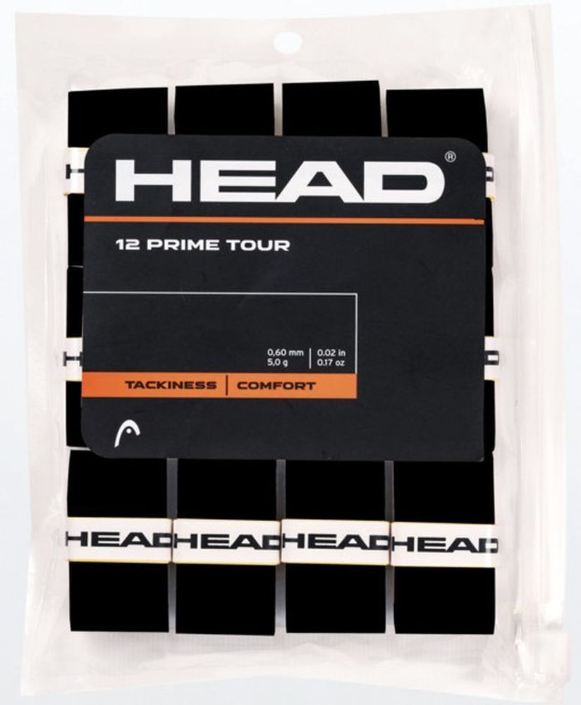 Теннисные намотки Head Prime Tour 12P - black