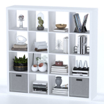 Cтеллаж Фора 16, 147*147*38 см, белый