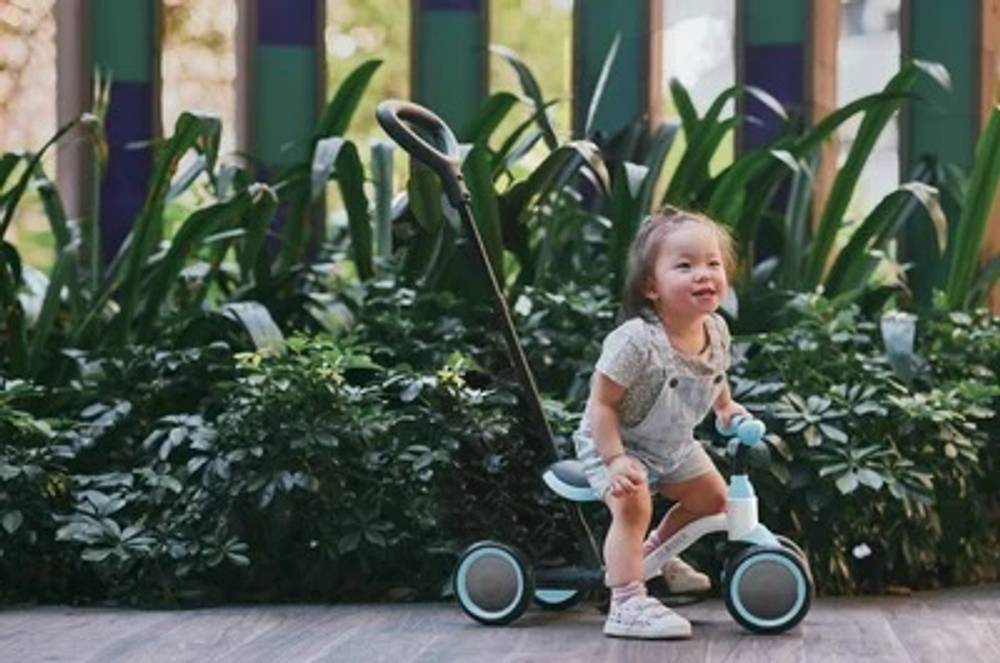 Беговел-каталка Globber Learning Bike 3 в 1 White-Pastel Blue