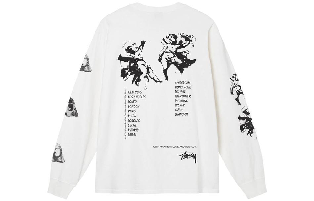 Толстовки Stussy SS22 Angels Pig. Dyed Ls Tee, 1994777