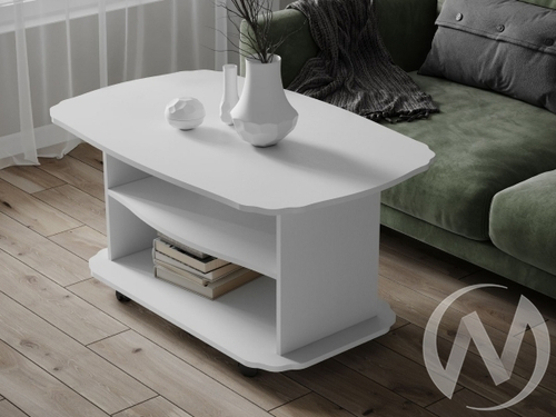 Стол журнальный Консул-2 (белый)