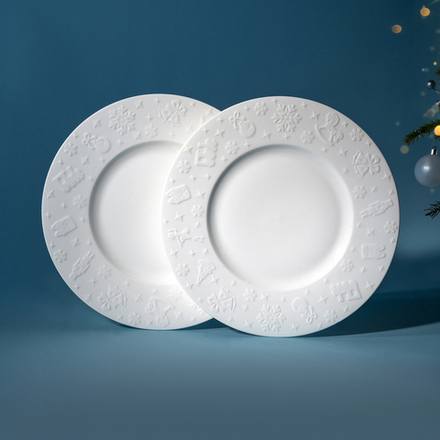 НАБОР ТАРЕЛОК ОБЕДЕННЫХ LEFARD "NUTCRACKER" 2 ШТ. 26 СМ (КОР=8НАБ.)