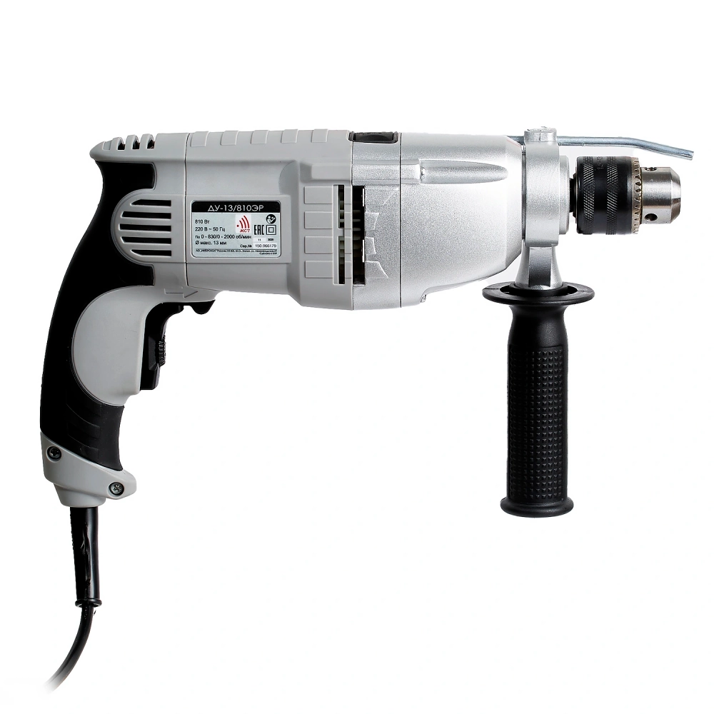 Дрель ударная ИНТЕРСКОЛ ДУ-13/810ЭР