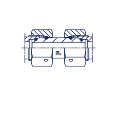Соединение PNN DS20 М30х2 DS12 М20х1.5 CAST