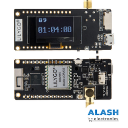 Плата LILYGO LoRa32 ESP32 915 МГц с OLED-дисплеем 0,96", Wi-Fi, Bluetooth, SD-картой — модуль TTGO Paxcounter для IoT и Arduino
