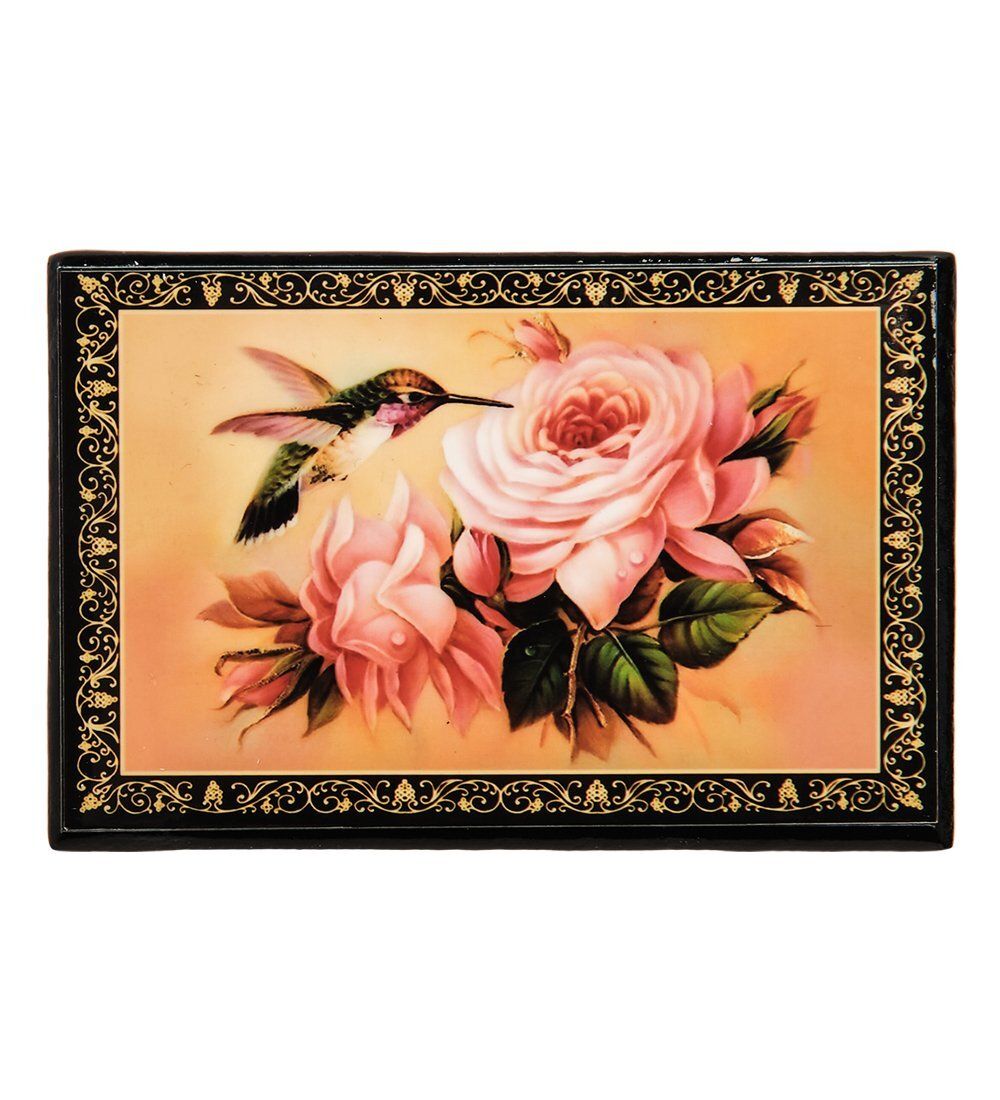 Народные промыслы ШК-11/10-E Шкатулка в технике декупаж (6х9х4)