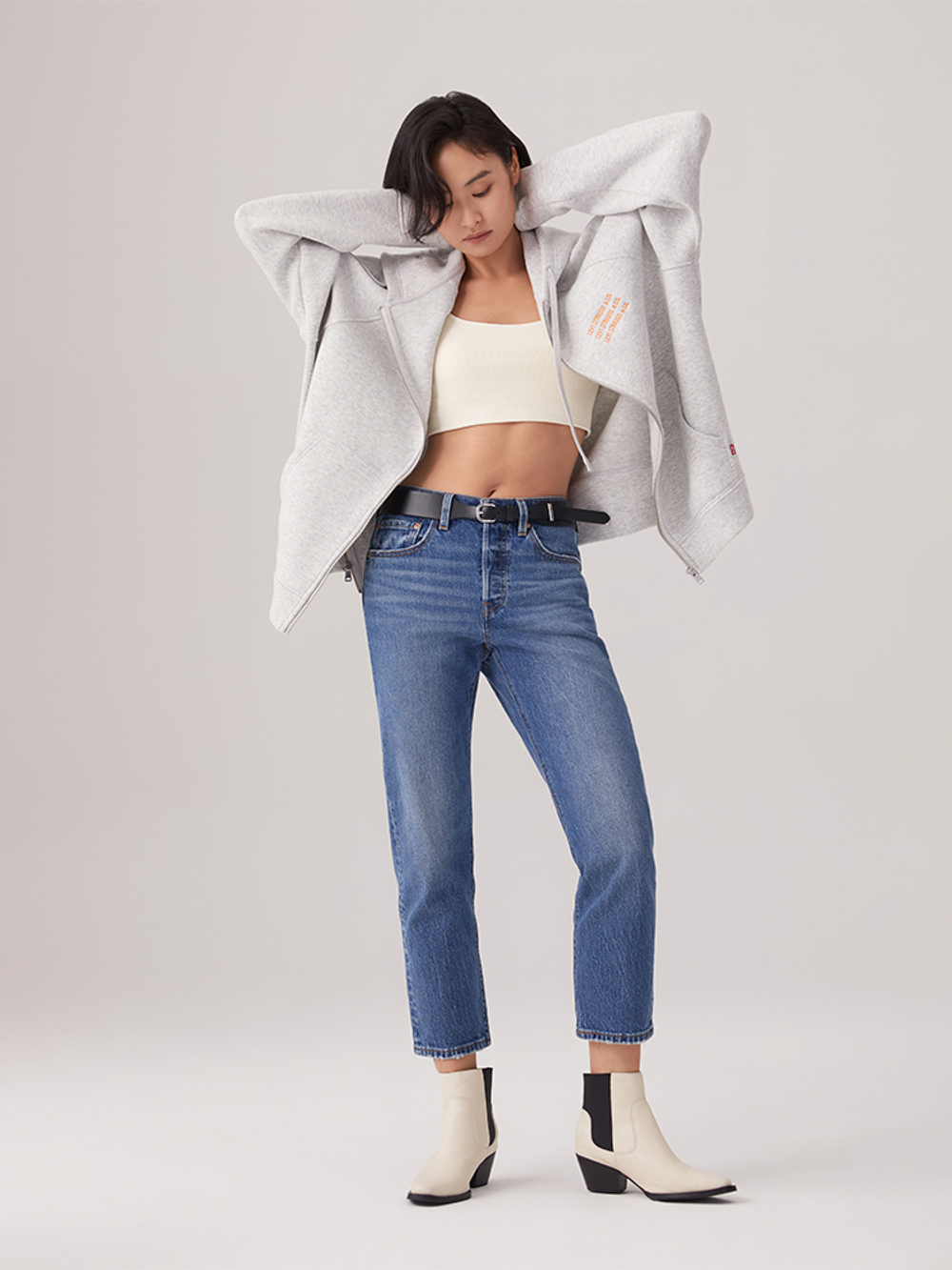 Классические женские прямые джинсы Levi's 501 Straight 36200-0335