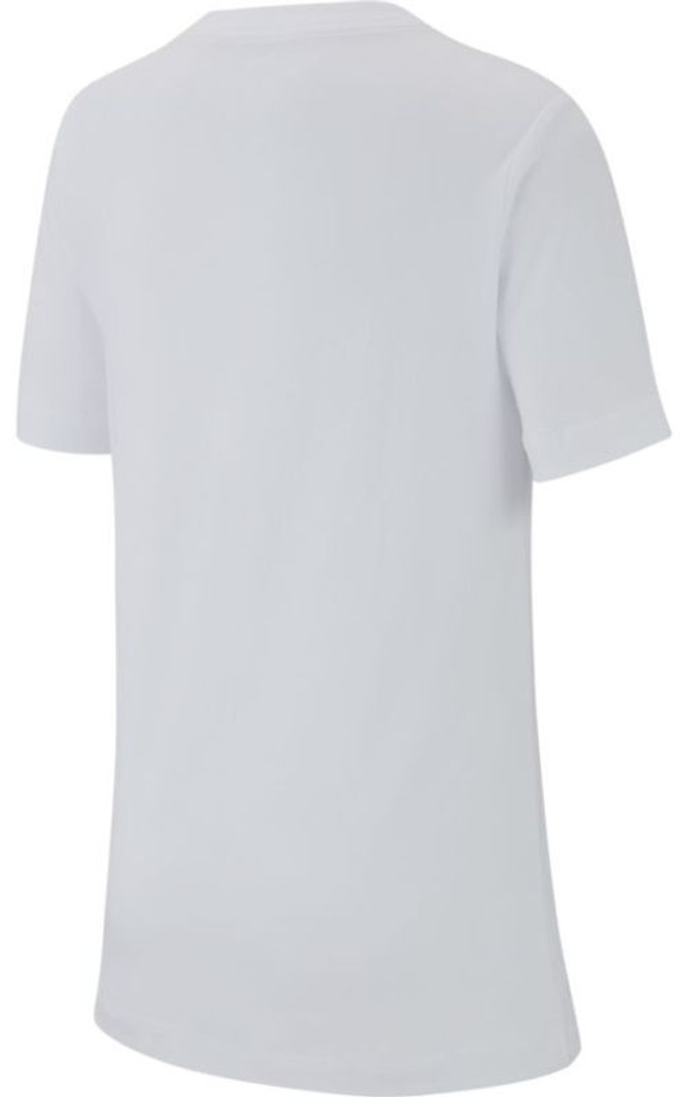 Футболка для мальчика теннисная Nike B NSW Tee Just Do It Swoosh - white/university red