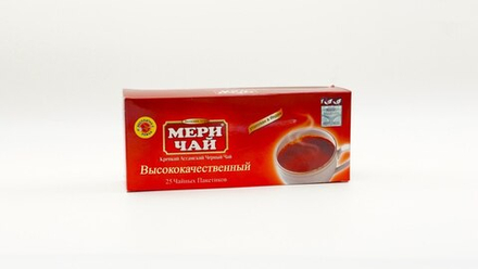 MERI CHAI (Мери Чай) чёрный с ложкой 25 пак.
