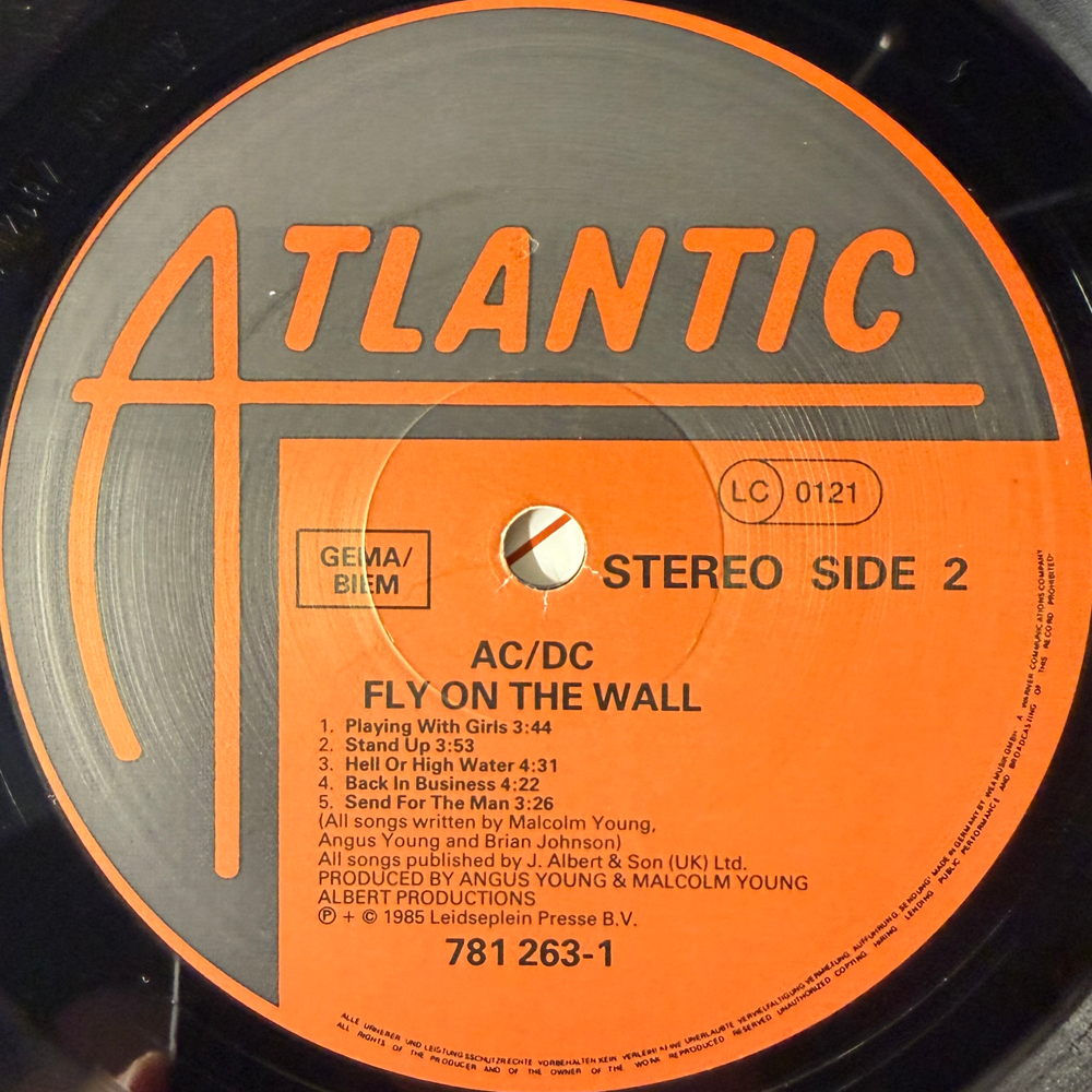 Виниловая пластинка AC/DC - Fly On The Wall LP