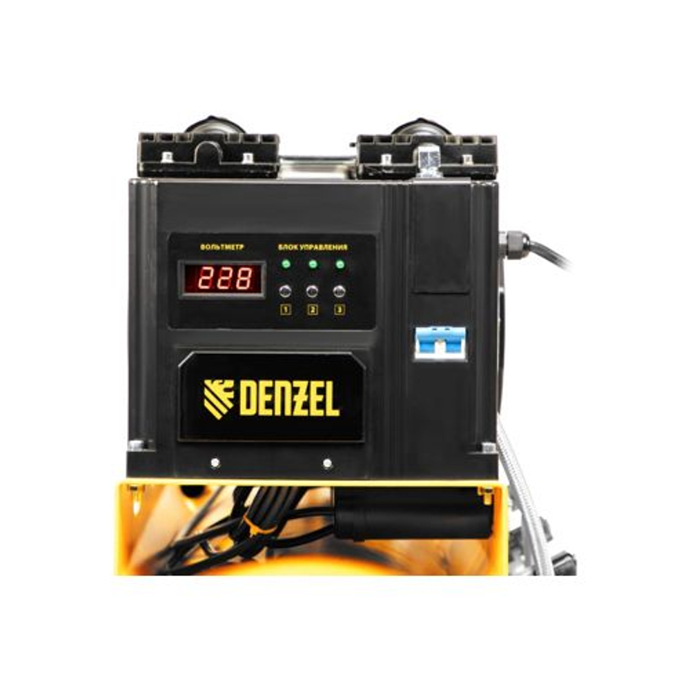 Компрессор воздушный малошумный Denzel DLS 3300/100, 3300 Вт, 570 л/мин