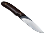 Нож кузница Семина Лис, кован. ст. Х12МФ ц,м, граб