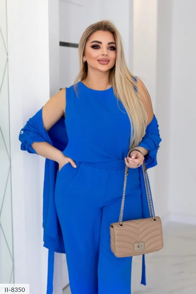 Костюм тройка II-8350 Фабрика Моды