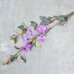 Цветы искусственные "Шиповник", цвет фиолетовый