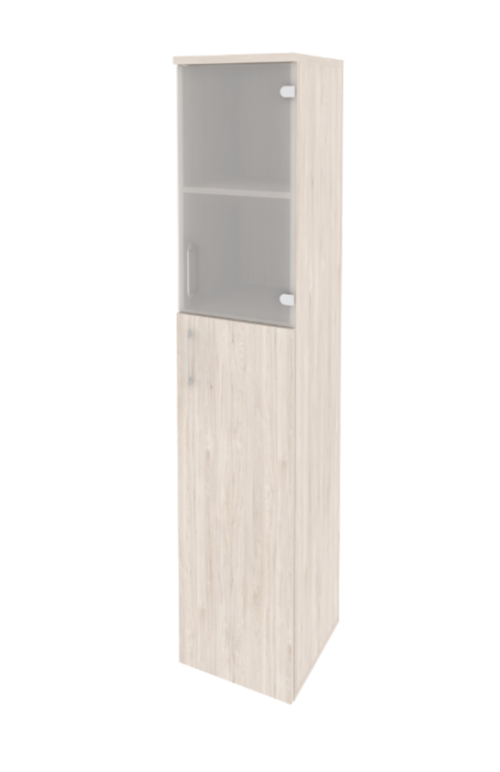 Шкаф-пенал с высокой дверью и стеклом Onix