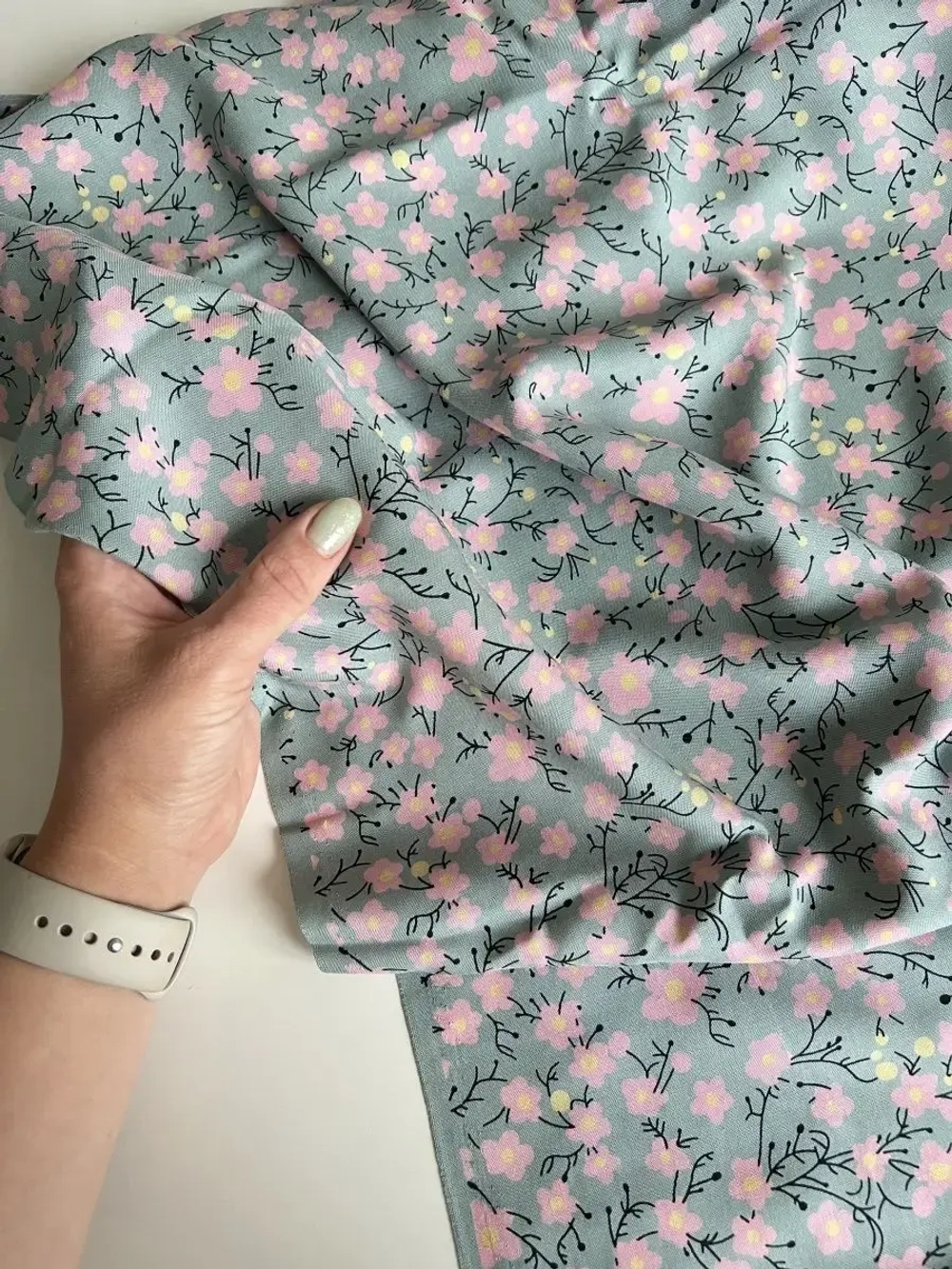 Ткань для рукоделия штапель для шитья 3 м плательная вискоза