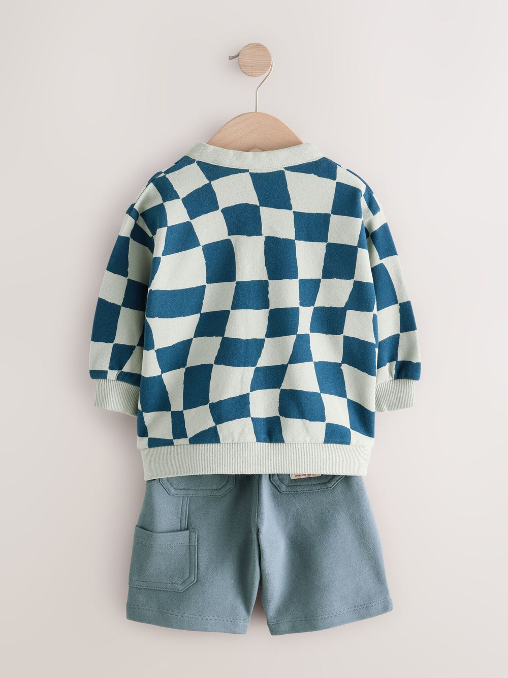 Комплект из трех предметов для мальчика Next E60-718, Серый, Синий